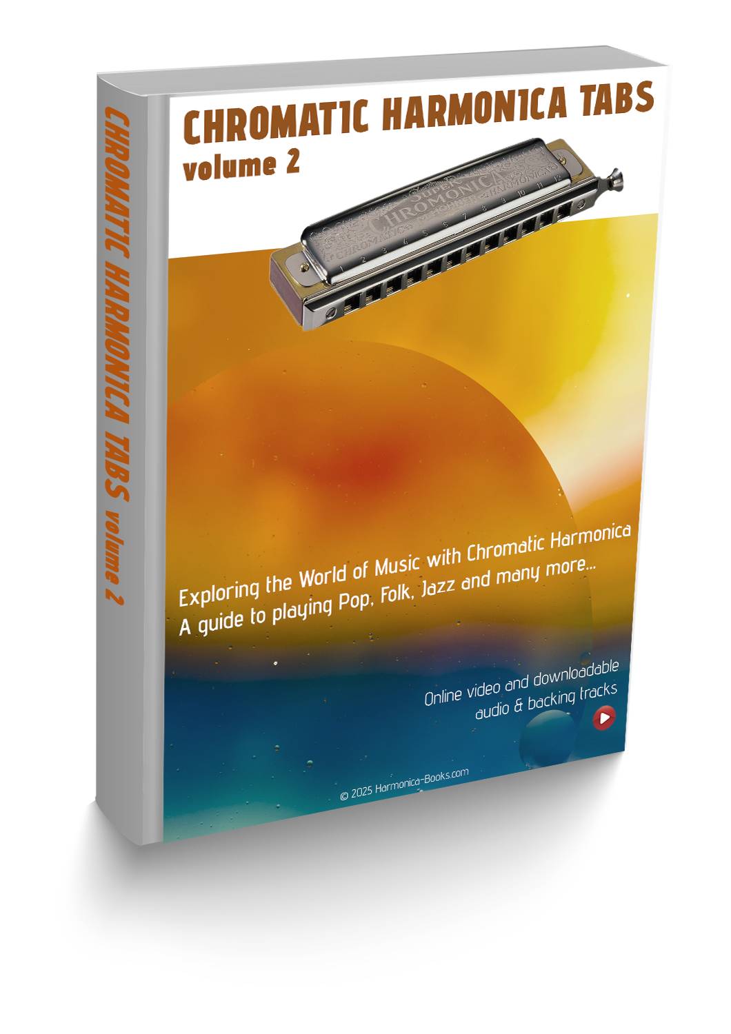 Chromatic Harmonica Tabs vol. 2 cover